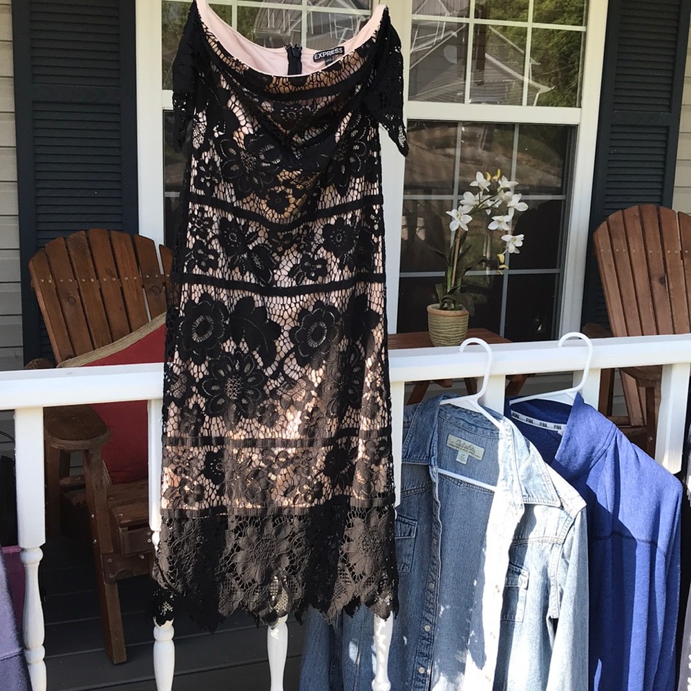 Black and Tan dress